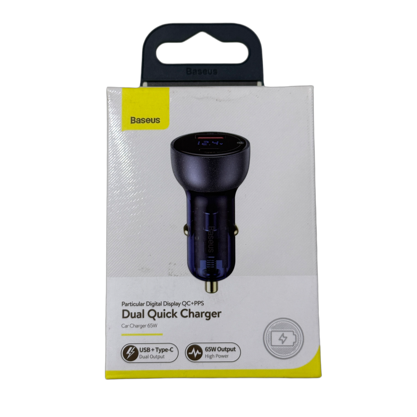 Baseus Dual Quick Charger USB+Type C