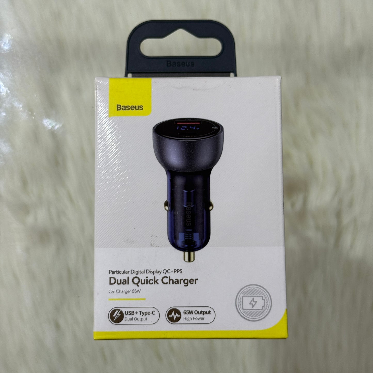 Baseus Dual Quick Charger USB+Type C