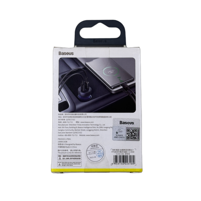Baseus Dual Quick Charger USB+Type C